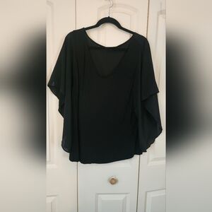 Elegant Black Women's Top